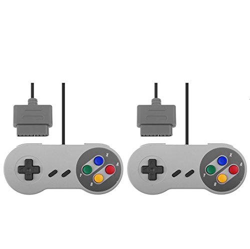 Link-e ® - Lotto di due joystick per Super Nintendo SNES