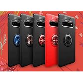 Spia Samsung Galaxy S10 Plus Kılıf Kırmızı-Kırmızı Draco Y&uuml;z&uuml;kl&uuml; Silikon Orijinal Esnek İnce Geliştirilmiş Dayanıklı Darbe Ka