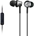 Price comparison product image Sony MDR-EX650AP Earphone with Brass Housing,Microphone and Control - Black