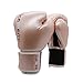 Produktbild Männer und Frauen Leder Boxhandschuhe Ausbildung Muay Thai Boxsack Mitts Kickboxing Kampf 8-10-12-14 Oz (Farbe : Pink, größe : 12oz)