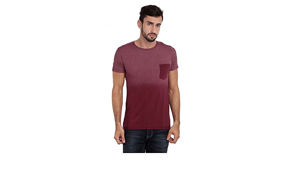 Livastar Men's Acid Spray Red T-Shirt 