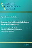 Image de Sprachwechsel bei Sprachminderheiten: Motive und Bedingungen: Eine soziolinguistische Studie zur deutschen Sprachinselminderheit in Blumenau, Brasilie