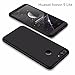 Produktbild AILZH Huawei Honor 9 Lite Hülle 360°Schutzhülle PC Shell Anti-Schock HandyHülle Shockproof Ganzkörper Schützend Anti-Kratz Stoßfänger 360 Grad Full-Cover Case Matte Schutzkasten 3 in 1(Schwarz)