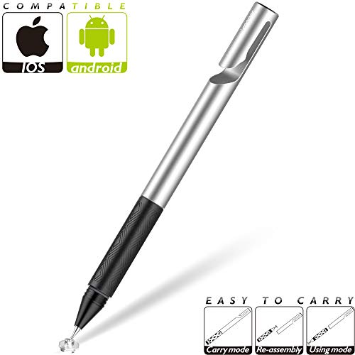 LACORAMO Universal Capacitive Stylus Pen, Styli with Precise Pencil Tip, High Sensitivity Pen Compatible for iPad/iPhone/Samsung/huawei/Note/Tab/LG/HTC/OnePlus Tablets, Android/iOS Touch Screen
