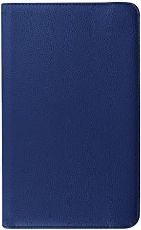 COLJOY Samsung Galaxy Tab E 9.6 SM-T560 T561 360° Rotating PU Leather Case Cover and Flip Stand - Dark Blue