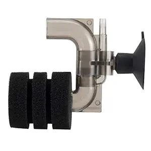 Hygger Super Mini Aquarium Single Sponge Filter, Comes with 1 Spare Sponges, Quiet Submersible Foam Filter for Small Fish Tank 0.5-5 Gallon