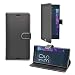 Produktbild Sony Xperia XT schwarz uni PU Leder Flip Case Schutzhülle von Gadget Boxx