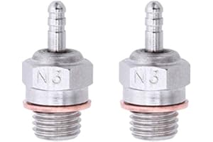 Fanuse 2 Piezas de BujíAs Incandescentes Hot Spark Vertex SH Piezas Motor para Camiones Nitro Reemplazar OS RC Car HSP 70117,N3