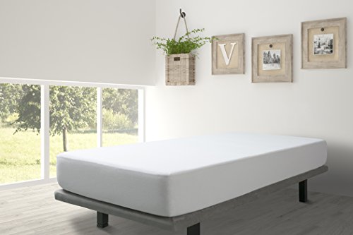 VELFONT – 2 in 1,Matratzenschoner und Spannbettlaken, wasserdicht und atmungsaktiv – verfügbar in verschiedenen Größen – 60x120cm - 4