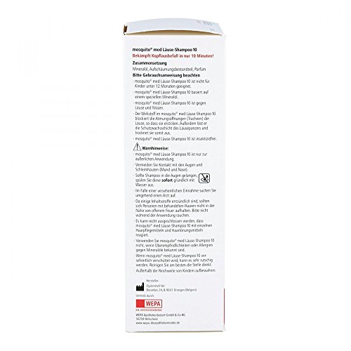 Mosquito med läuse shampoo 10, 200 ml - 3
