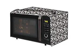 The Furnishing Tree Microwave Oven Cover for Borosil Prima 19 Liter 1300 Watt Convection Oven Toaster Griller (OTG) Floral Pattern Multicolor
