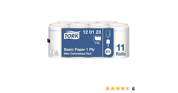 Полотенца бумажные с центр. вытяж. мини tork advanced, 120м белое, 120123 (диспенсер 600301) (7322540465396)