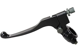 HURI Universal Kupplungshebel Kupplungshebeleinheit für 110cc 125cc Pit Dirt Pocket Bike DirtBike PitBike Cross Enduro