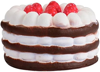 Yesmile Toy 2018 Newest Slow Rising Squeeze Toys, Mini Strawberry Cake Squishy Slow Scented Squishy Charm Slow Rising Simulation Kid Toy Key Cell Phone Pendant Strap Gift Home
