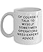 Produktbild Tea Cup, Operators Coffee Mug Funny Unique Expert Best Novelty Gift Idea For Him Her Operate Auditor Bookkeeper Cashier 11 oz Coffee Mug