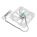 Produktbild Peepheaven PC Computer Fan Quad 4 LED Licht 120mm PC Computergehäuse Lüfter Mod Quiet Molex Stecker Einfach installierter Lüfter 12V-klar