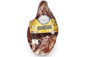 ESPAGNE GOURMET Jambon Serrano Espagnol Gran Reserva désossé entier 4,250 kgs