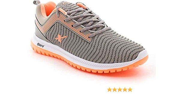 Grey Peach Sports Shoes 