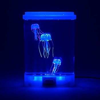 Playlearn Illuminated Floating Jellyfish Aquarium LED Relaxing Light