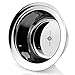 Jagen David ® XL7 - Shaving Bowl For Manual Shaving with Double edge razors, safety razors, straight razors, Suitable to all shaving soaps and creams (Silver)