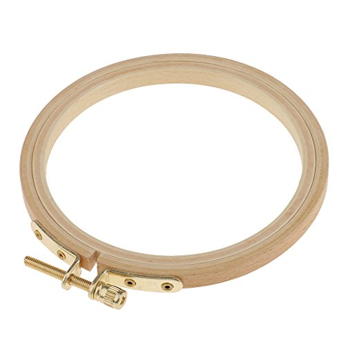 MagiDeal Stickrahmen Stickerei Ring Embroidery Hoop Cross Stitch Hoop - Stickerei Circle - wie bild, 11,5 cm