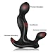Produktbild MEROURII Prostata Stimulator, Medizinischem Silikon Erotik Analplug Analspielzeug Prostata Vibrator Butt Plug mit 7 Vibrationsmodi, Wasserdicht Analvibratoren Analdildos Sexspielzeug für Männer