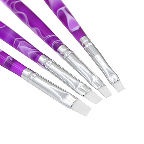 4pcs Pro UV Gel Brush Pen Nail Art Painting Drawing Brush Set