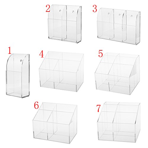 4mm TV Luft Fernbedienung Halter Kasten Wandhalterung Aufbewahrungs Box – 1 Gitter - 4