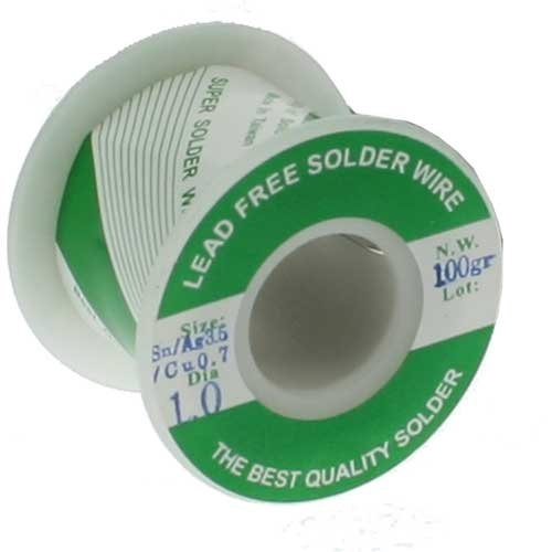 Preisvergleich Produktbild InLine 43047I bleifrei Lötzinn durchmesser 1,0mm, 100g Rolle