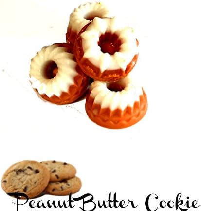 'Peanut Butter Cookie – Seductive "Nußige" Cookies Scented Melt (Set of 5/Dufttart Aroma &amp; Oil Burner