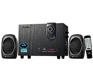 (Renewed) Zebronics SW2492RUCF 2.1 Channel Multi Media Speaker (Black)