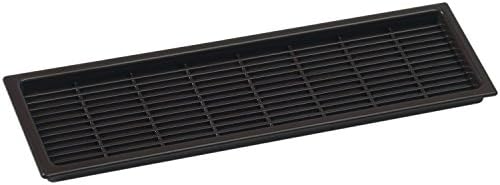 Secotec Ventilation Grille for Candle Getting 1 PE Plastic, Brown, 222 x 56 mm Pack of 1 105031006