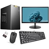 TECNICO Desktop Computer Set, Core i5-2400, 8GB RAM, 128GB SSD, 20-inch ...