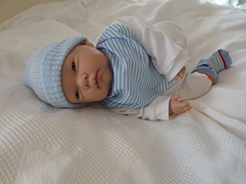 BCLS* TYLER BOY Childs 1st Reborn Baby Doll Birthday Xmas Gift Made By Saxon Reborns.