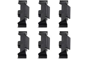 YUCKMZ 6PCS Front Headlight Trim Clips Compatible with Mini Cooper R55 R56 R57 R58 R59 R60 R61 F54 F55 F56 Headlight Bezel Mounting Clip 51132752145