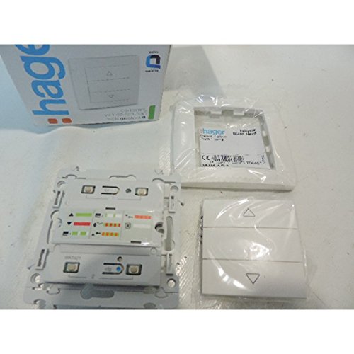 Preisvergleich Produktbild Komplettset Schieber Rollladen KNX Radio quicklink tebis, Hager wkt722b