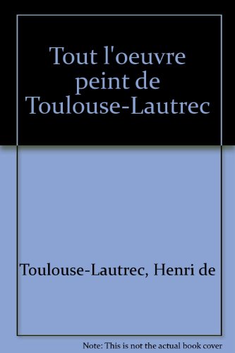couverture de : TOULOUSE-LAUTREC