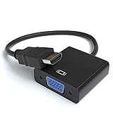 Der Adapter kann lediglich HDMI Signale in VGA Signale umwandeln. Es können keine Signale von VGA auf HDMI umgewandelt werden.