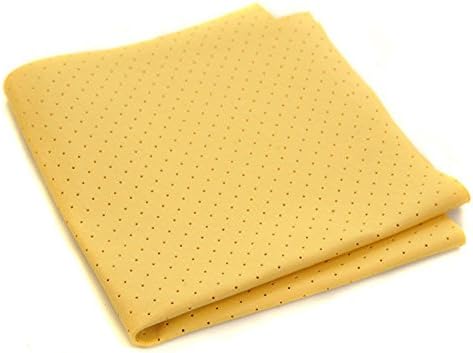 2pk Large Synthetic Chamois 40x40 cm Perforated Chamois Cloth Quick Dry Shammy Leather Car Drying Absorbent Cloth
