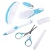 Produktbild Zerodis Baby Pflegesets Pflegenwerkzeug Haarbürste Nagelschere Nagelknipser Säugling 7Pcs/Set