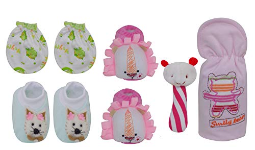 AASA New Arrival New Born Baby Accessories for Gift, Kids Accessories for Boys and Girls, Multicolor, 20 Grams, Pack of 1
