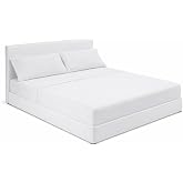 SABANALIA Catering Bed Sheets 160x200 100% Cotton White | Sheet set: 4 pieces: top sheet 240 x 270, bottom sheet 160 x 190/20