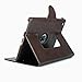 Bracevor Premium Leather Smart Case for Apple iPad 2, iPad 3, iPad 4 (9.7 inch): Auto Sleep/Wake, Rotating Stand, Flip Cover - Executive Brown RS.1199.00
