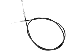 CGEAMDY Throttle Cable with Loop, Universal Casing for 8252-1390 ASW Go Kart, Replacement Throttle Cable with Sheath, Throttle Gas Cable Universal Inner Outer Cover, Go Cart Accelerator Accessories