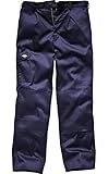  Dickies Redhawk Arbeitshose, Cargohose Gr. 122 cm Taille x Lange Bein ( 86 cm), marineblau