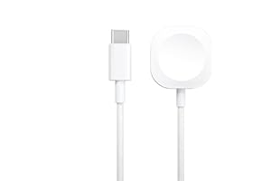 VANCLE Apple Watch Charger USB C Charging Cable compatible with iWatch Series Ultra2/11/10/9/8/7/6/5/4/3/2/1/SE, iWatch Magnetic Fast Charger Cable 120cm (White)