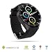 Produktbild HUIGE Smart KW88 pro Rundbildschirm WiFi GPS 512MB 4G großen Speicher Android 5.1 3G Quad-Core Handy-Uhr SIM-Karten-Chip-Uhr kompatibel mit Android4.4