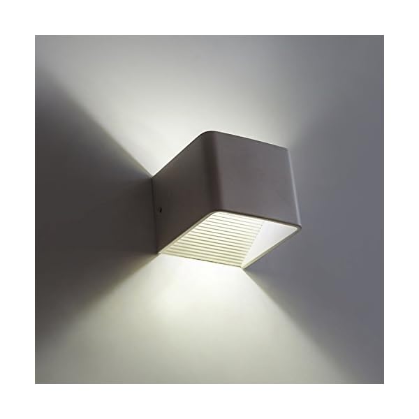 Modern Aluminum 5W Up Down Wall Lights LED Wall Lights for Bedroom,Living Room and Kitchen(Warm White)white box wall light - Image 4