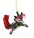 Fox - Hanging Decoration - Painted Glass 9cm / 4"