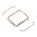 Produktbild NICERIO Stoßfest und bruchsicher Uhrengehäuse Schutzfolie mit Diamond Plated Schutzhülle Case Bumper für Apple Watch iWatch - Rose Gold (38mm)